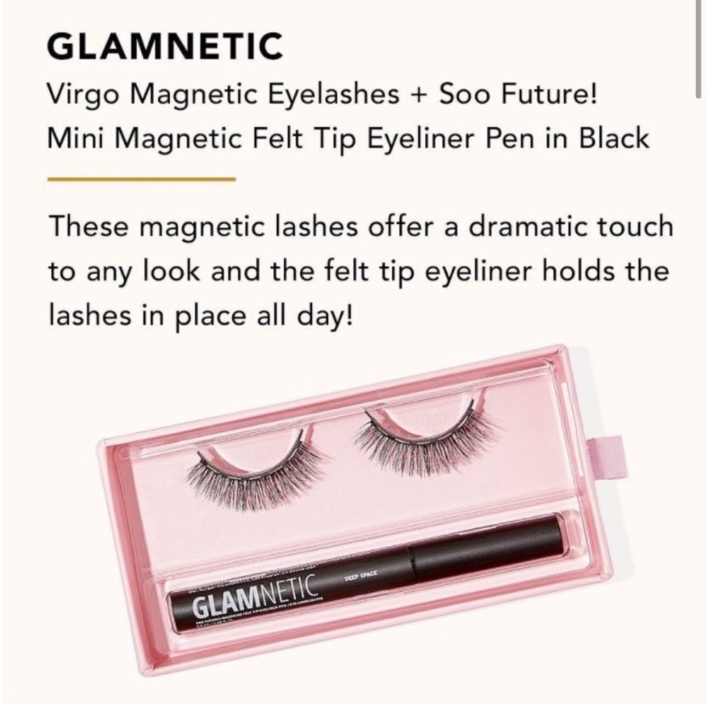 NWT Glamnetics Virgo Lashes